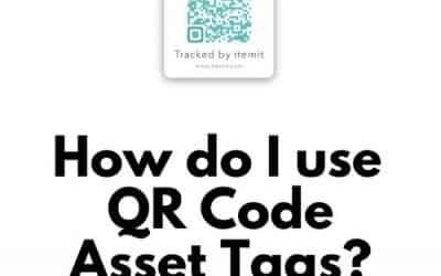 How do I use qr code asset tags?